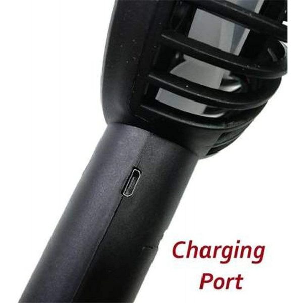 Portable Usb Rechargeable Fan | Handheld 3 Speed Strong Wind Electric Small Mini Cooling Fan (random Color)